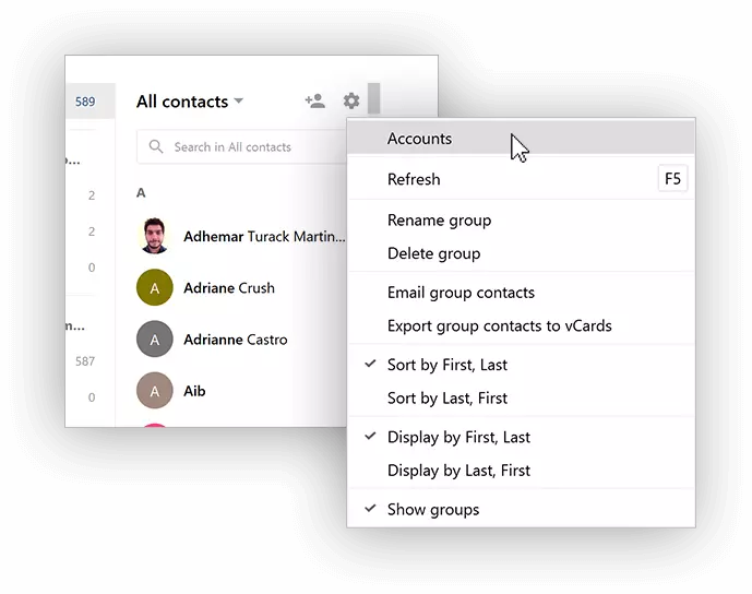 Manage your leads in Mailbird's Contacts App