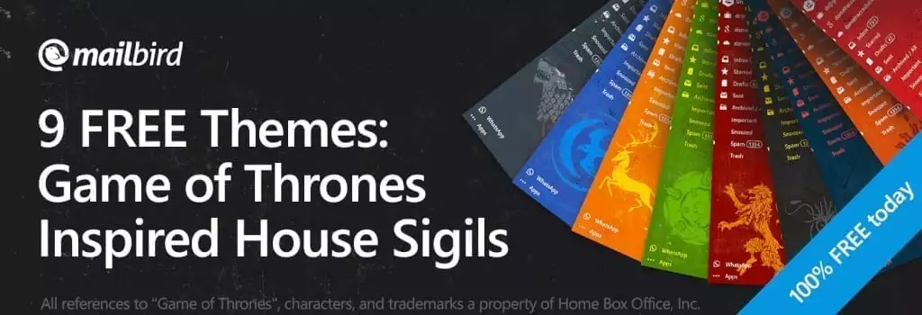 Game of Thrones Inspired House Sigil Themes