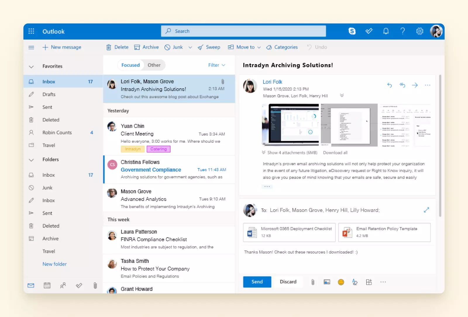 Microsoft Outlook Alternative to Apple Mail