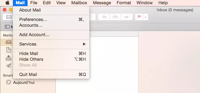 How to create a gmail desktop app on a Mac step 1