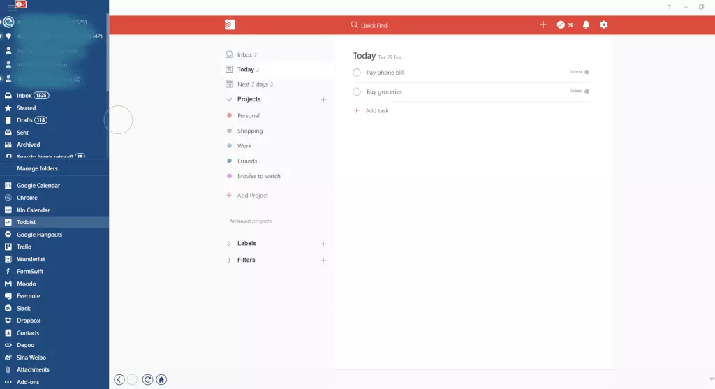 Email efficiency and effectiveness at work. Todoist