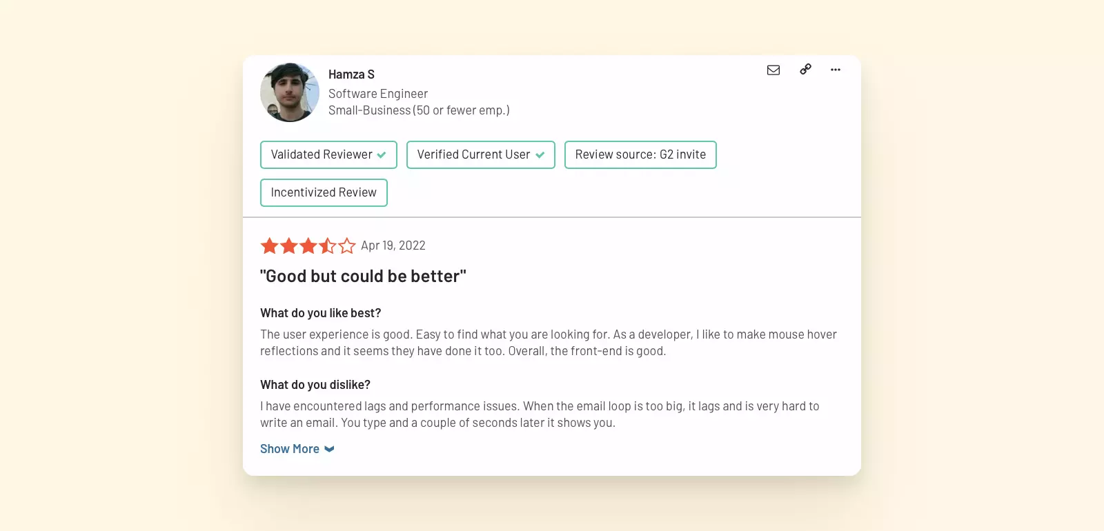 User review of Zoho Mail
